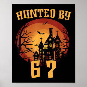Poster 6 7 Halloween 67 Mème Six Sept Génération Alpha ef