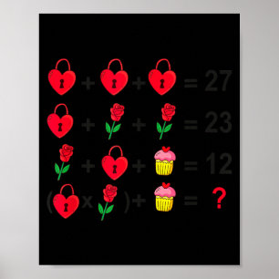Poster 6 7 Mème Six Sept Saint-Valentin 67 Faites Le Calc