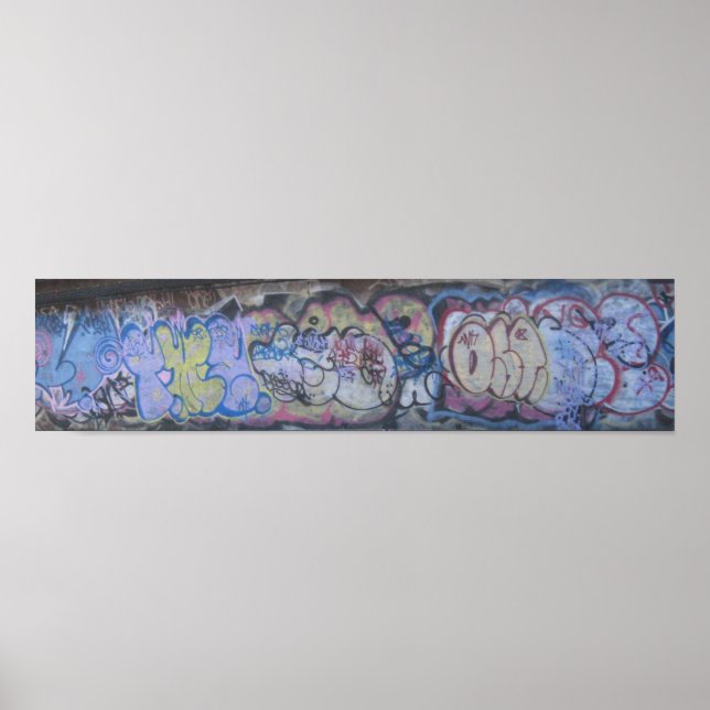 Poster 6 Graffiti de train (Devant)