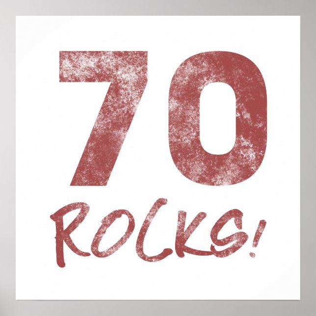 Poster 70e anniversaire Rocks (Devant)