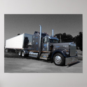 Poster "73 Kenworth A Model #1