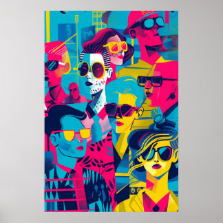 Poster 741 Héros de tous les jours de la mosaïque urbaine