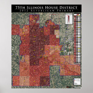 Poster 75th Illinois House District - Rep. Primaire 2012
