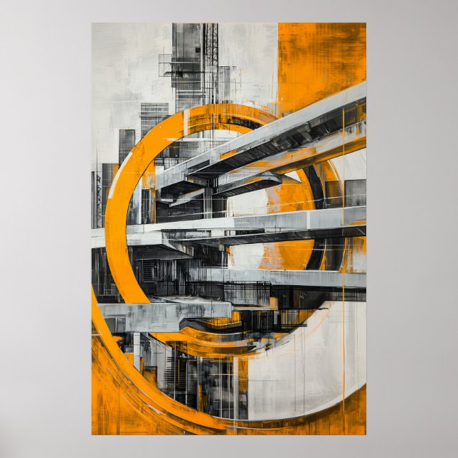 Poster 771 Abstrait (Devant)