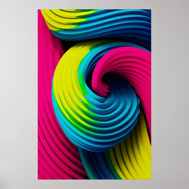 Poster 776 Abstrait (Devant)