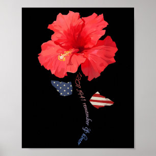 Poster 7 décembre 1941 Hibiscus, mémorial Pearl Harbour