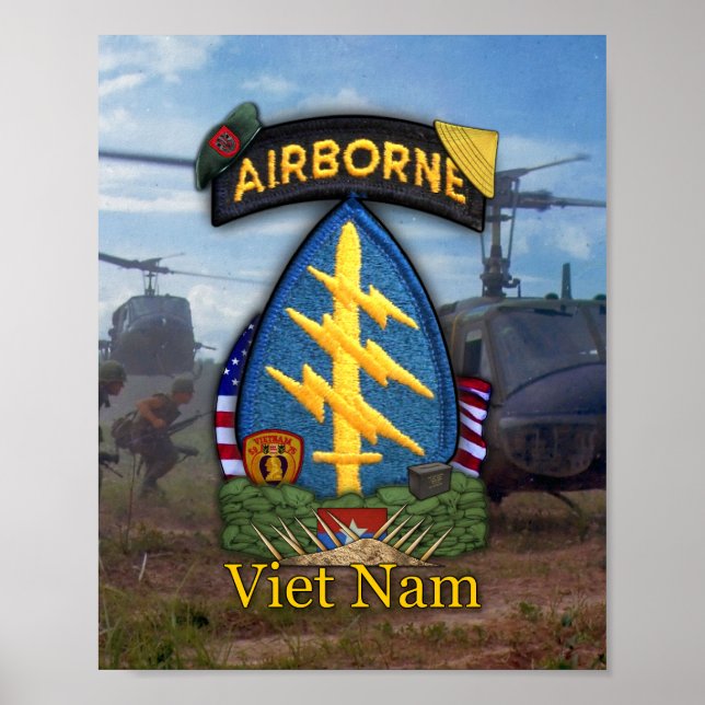 Poster 7e édition des bérets verts des forces spéciales v (Devant)