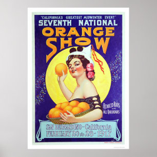 Poster 7ème Exposition orange nationale 1917