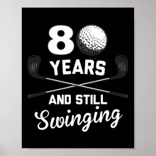 Poster 80 ans et toujours en ébullition 80e anniversaire