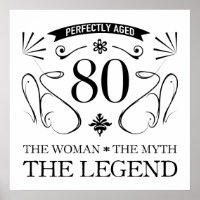 80e anniversaire pour les femmes