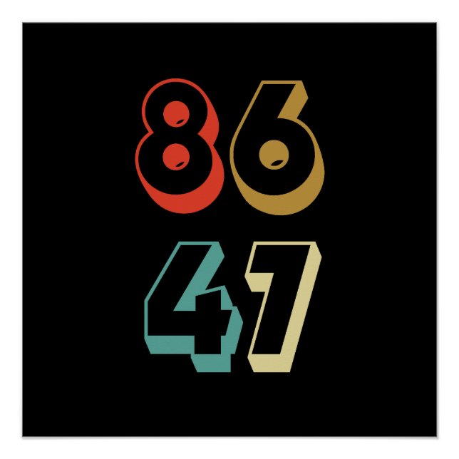 Poster 8647 Ant-Trump (Devant)