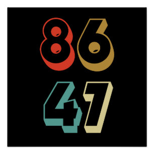 Poster 8647 Anti Trump