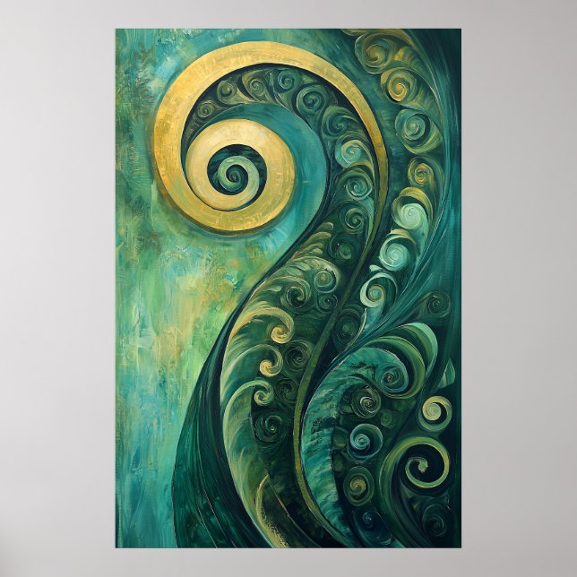 Poster 873 Abstrait (Devant)