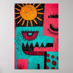 Poster 878 Abstrait