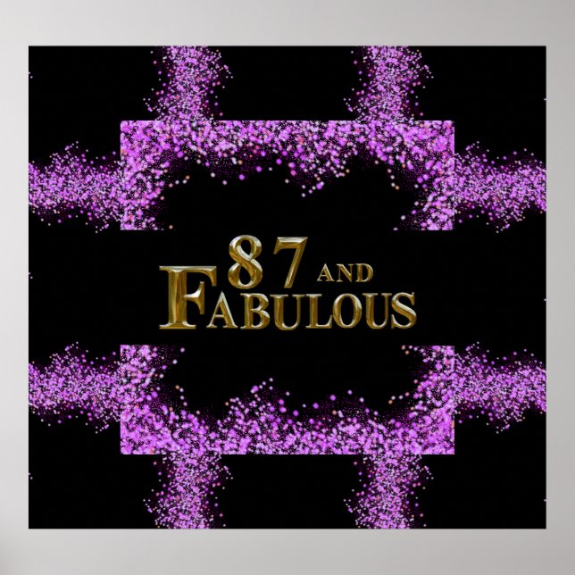 Poster 87e anniversaire  (Devant)