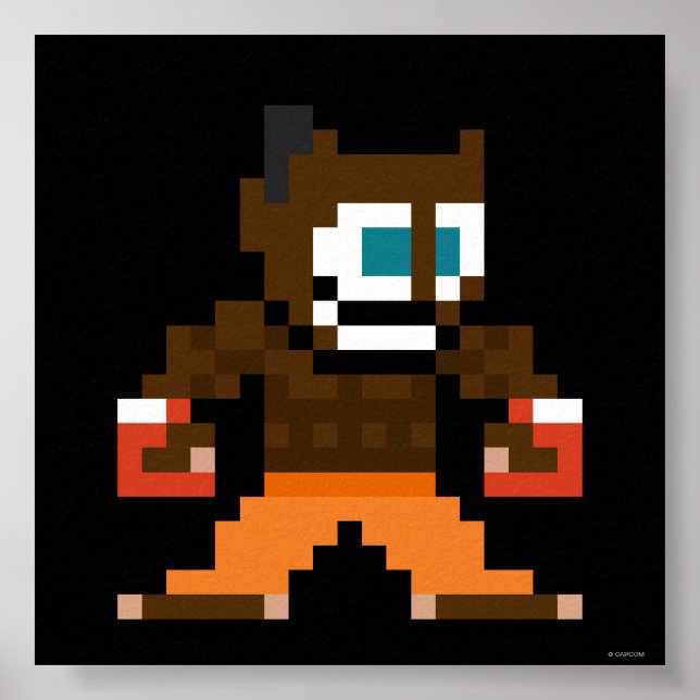 Poster 8 bits Deejay (Devant)