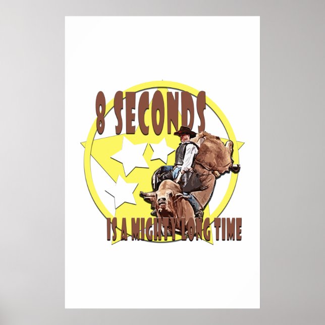 Poster 8 Secondes, C'Est Un Temps Très Long ! (Devant)