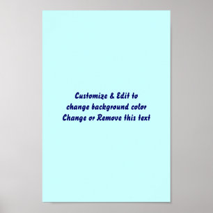 Poster 8" X 12" Vierge ajoutez votre image et votr