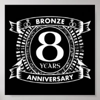 8E anniversaire mariage bronze