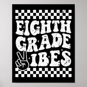 Poster 8e Huitième année Vibes 1ère Retour à l'école dami