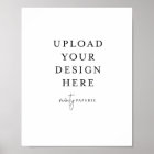 Poster 8x10 - Portrait