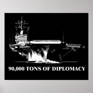 Poster 90 000 Tonnes de diplomatie : Naviguer dans le mon