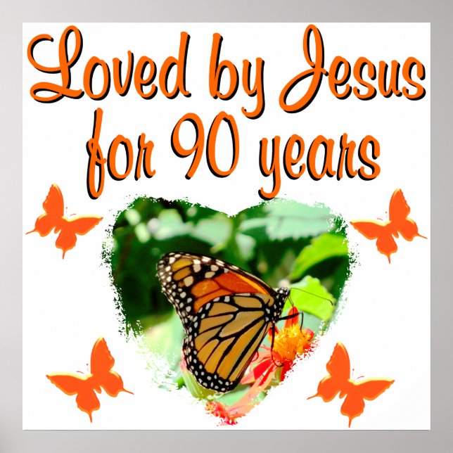 POSTER 90E ANNIVERSAIRE DE BUTTERFLY (Devant)