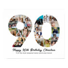90e anniversaire Numéro 90 Collage photo Anniversa