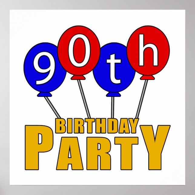 Poster 90ème anniversaire de présentation (Devant)