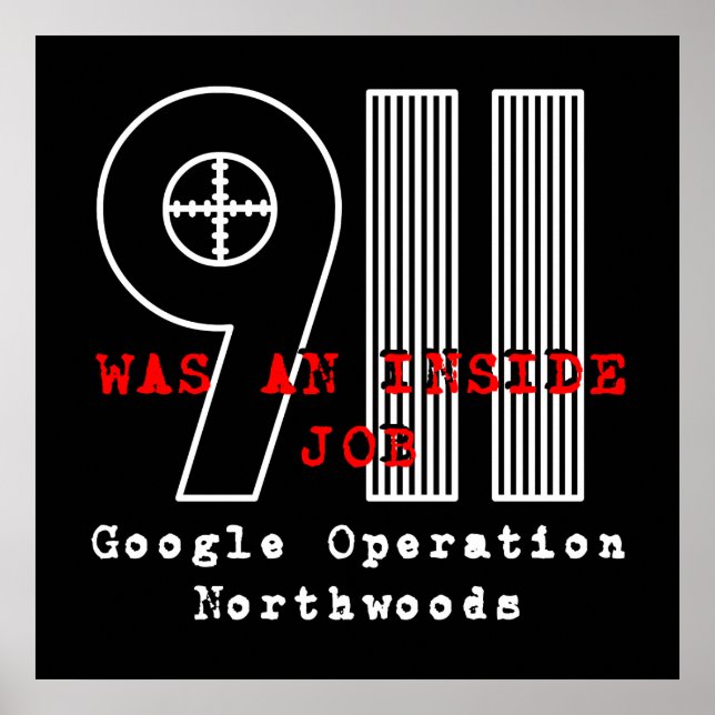 Poster 911 Northwoods (Devant)