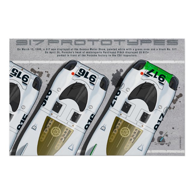 Poster 917 First of Prototypes (Devant)