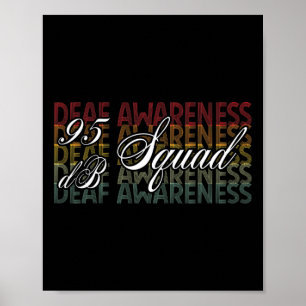 Poster 95 Db Enquêteur De Perte De Langue D'Audience