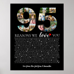 Poster 95 Raisons pour lesquelles nous vous aimons Photo 