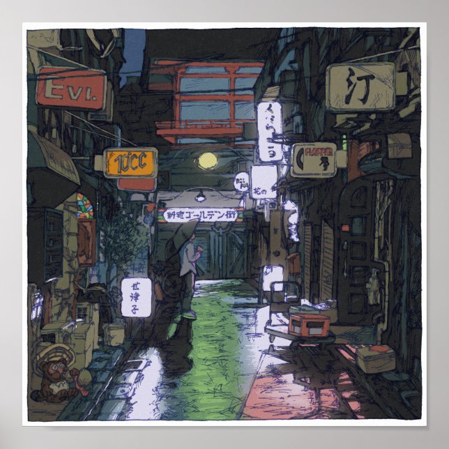 Poster 95 : Shinjuku Golden Gai/Shinjuku (Devant)