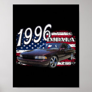 Poster 96 Impala Lowrider Ss 4 juillet Américain