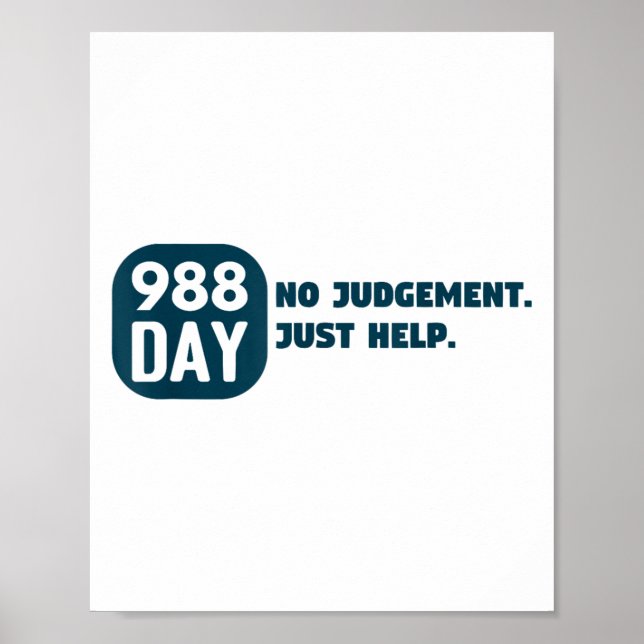 Poster 988 Jour - 8 septembre - Sensibilisation à la prév (Devant)