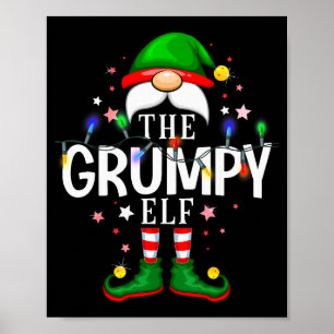 Poster 99 Ensembles de Pyjama de Noël de Famille Elfe Cor