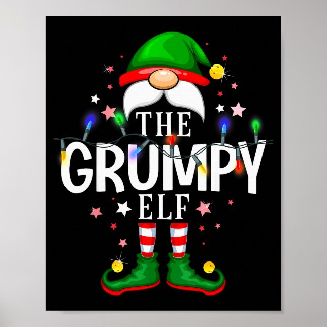 Poster 99 Matching Christmas Elf Family Pjs - The Mpy Elf (Devant)