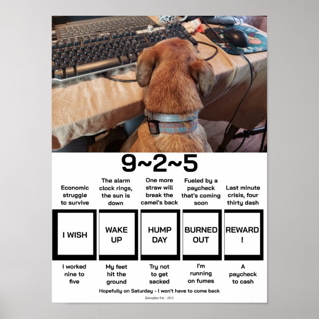 Poster 9-2-5 Poème (Devant)