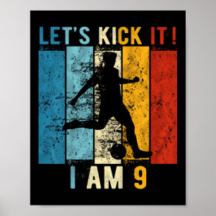 Poster 9 Year Old Birthday B