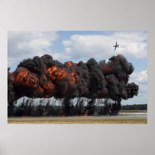 Poster A10 Attaque au sol