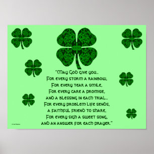Poster A30 Kaleidoscopic Celtic - Irish Blessing 5