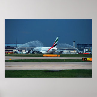 Poster A380 Manchester