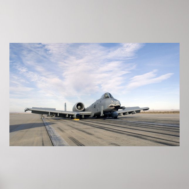 Poster A-10 Thunderbolt II (Devant)