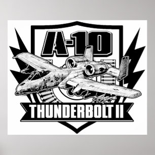 Poster A-10 Thunderbolt II