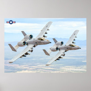POSTER A-10C THUNDERBOLT II