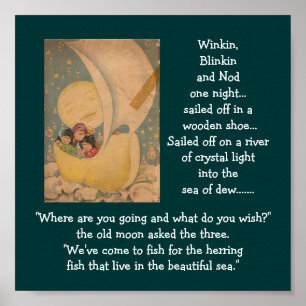 Poster a-1 winkin, blinkin et hochement de tête