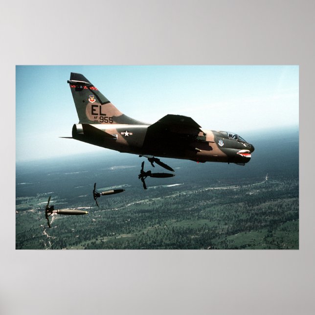 Poster A-7 Corsair II (Devant)