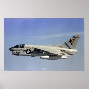 Poster A-7 Corsair II