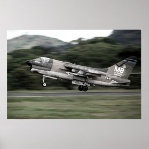 Poster A-7 Corsair II